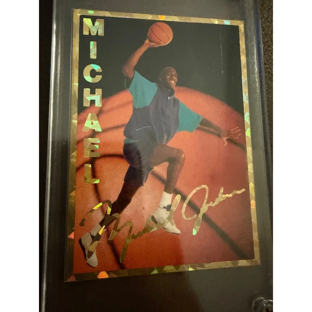 Michael Jordan 1993 Sports Edition Retirement Commemorative Card 1 of 10000 Gold